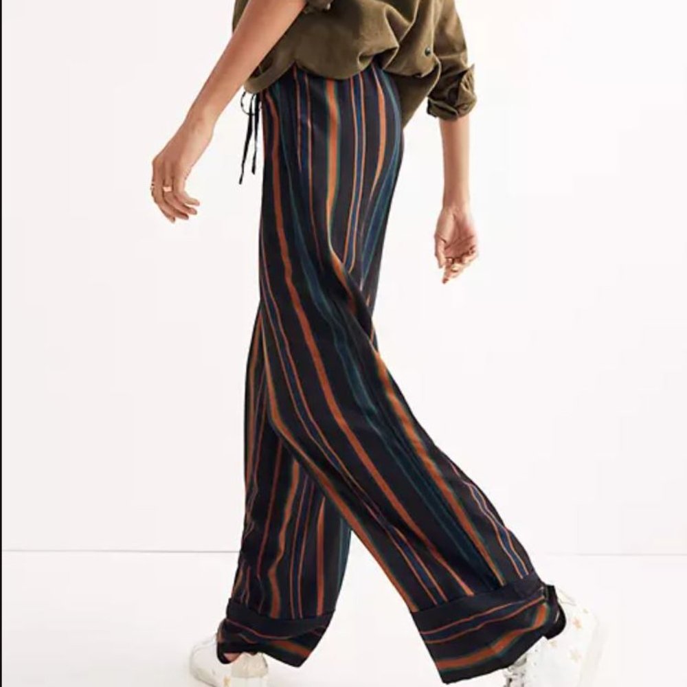 Madewell Pajama Trousers in Clermont Stripe - Sz S